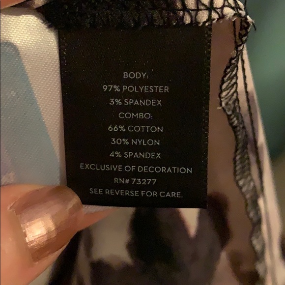 Simply Vera—Button up purple & black floral dress - Picture 7 of 8